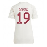 Dámy Fotbalový dres Bayern Munich Alphonso Davies #19 2023-24 Třetí Krátký Rukáv